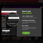 how to get free tokens on stripchat