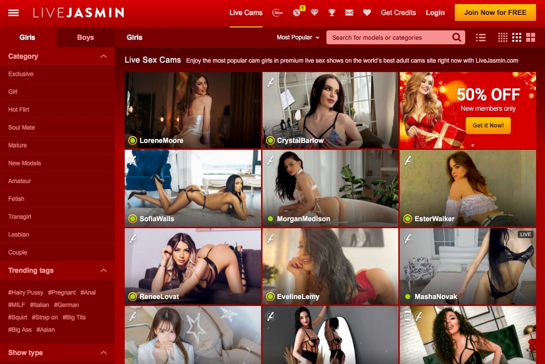how to get free credits on livejasmin