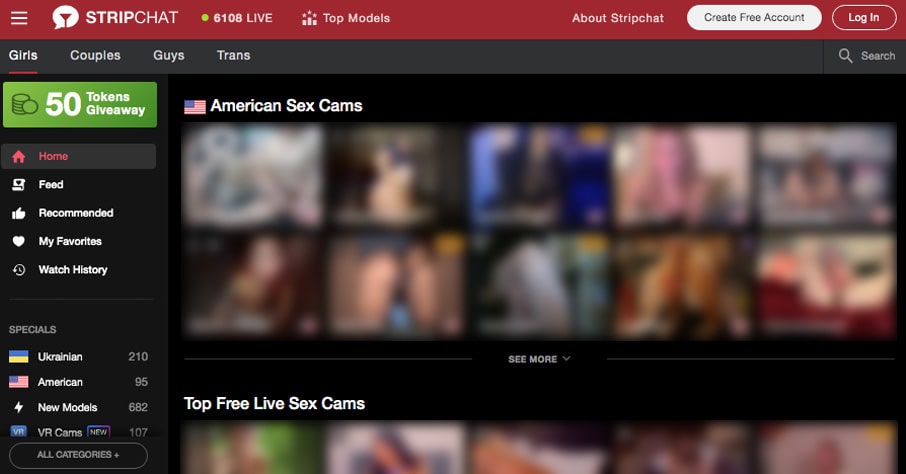 stripchat webcam sites like strip clubs